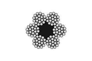 <br/>6x19 Fiber Core Wire Rope 