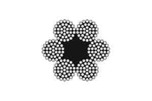 6x37 Standard Fiber Core Wire Rope