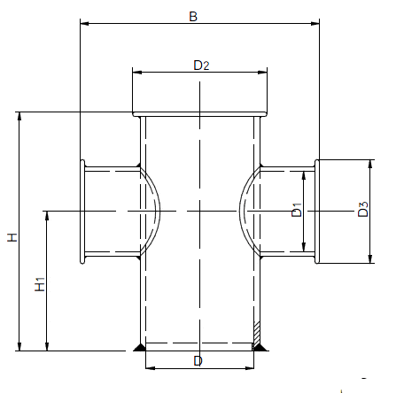 JIS F 2804 Cross Bitt Bollard 1