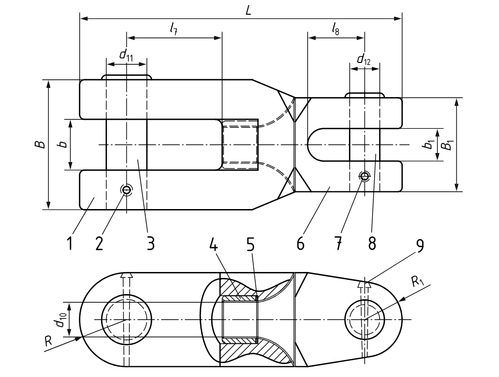 type a swivel shackle