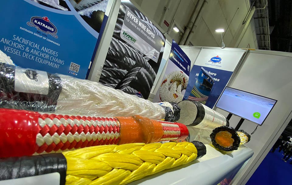 Katradis Marine Ropes Industry exhibiting at Gastech 2021