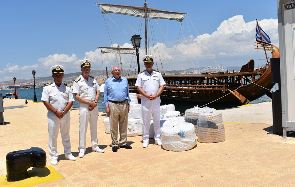 katradis group supports the hellenic navy greek nautical tradition park