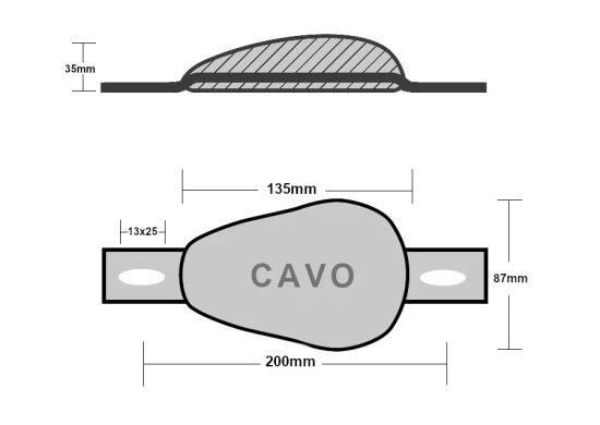 KATRADIS-CAVO-Ανόδιο-Δάκρυ-τρύπες-135mm